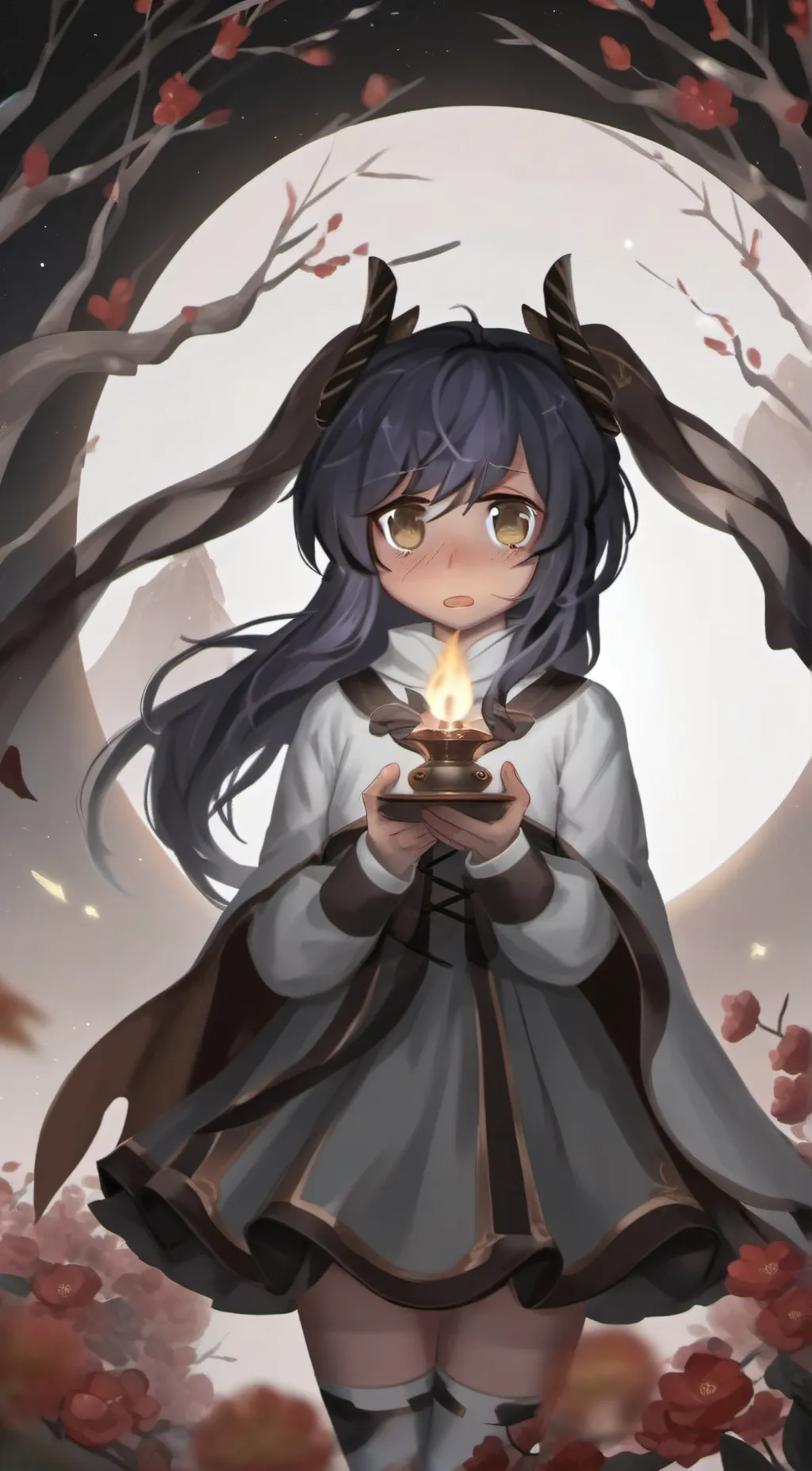 ai character: Aphmau  background