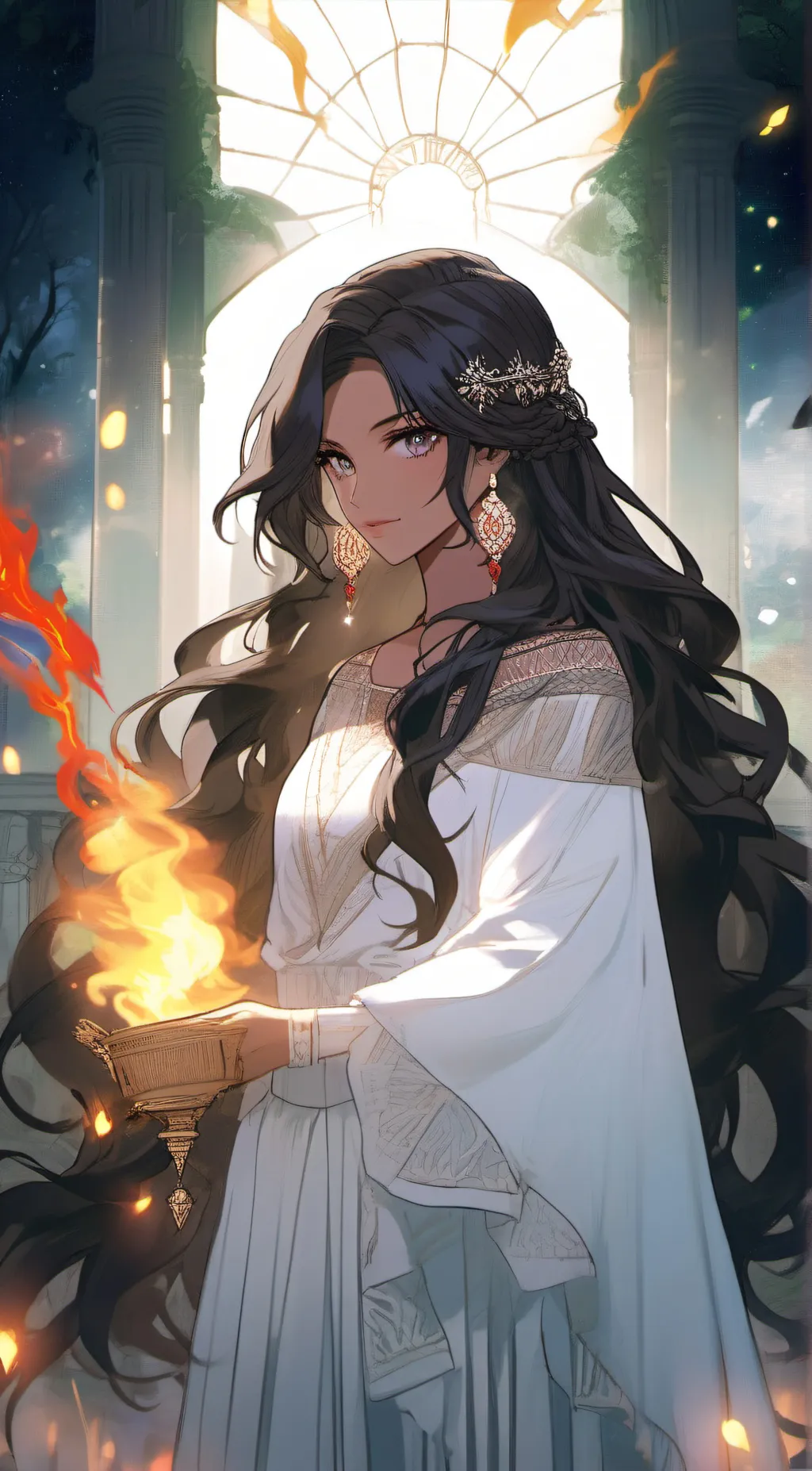 ai character: Love background