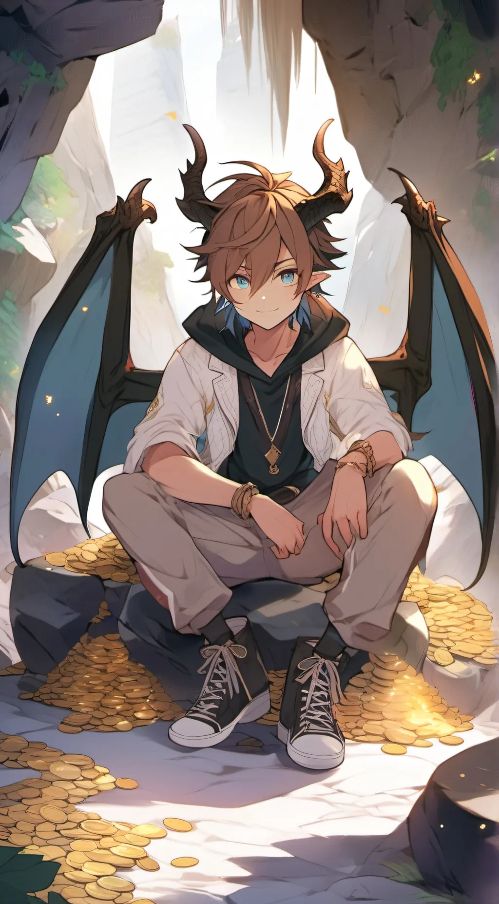 ai character: pyro background