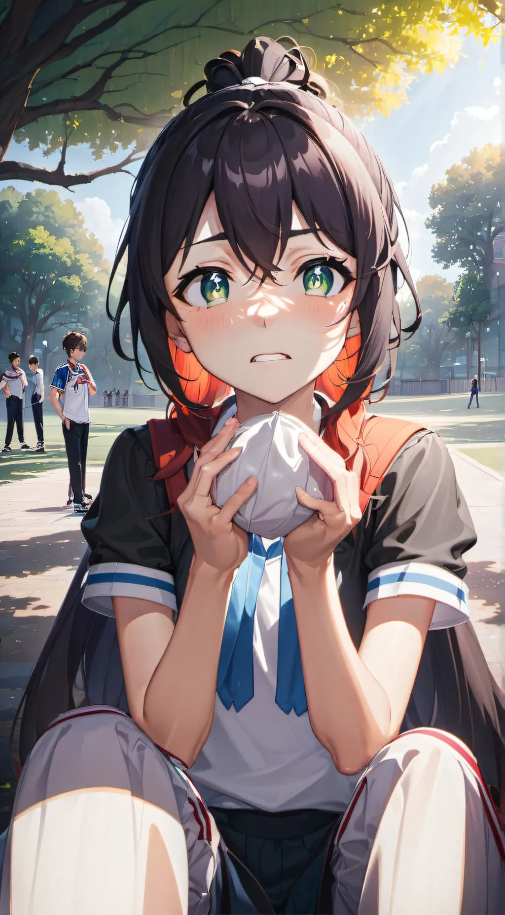 ai character: DOGDAY  background