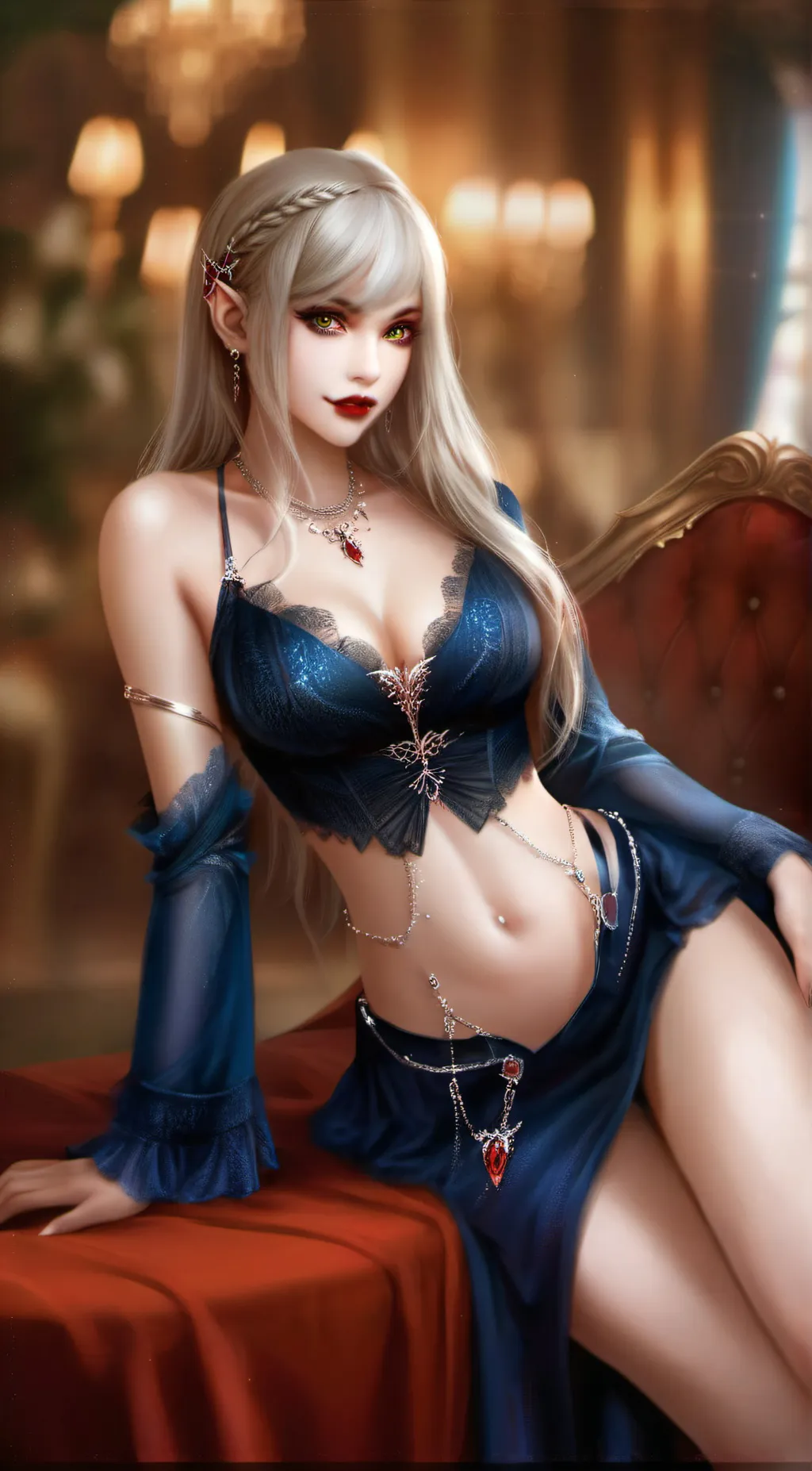 ai character: Mika background