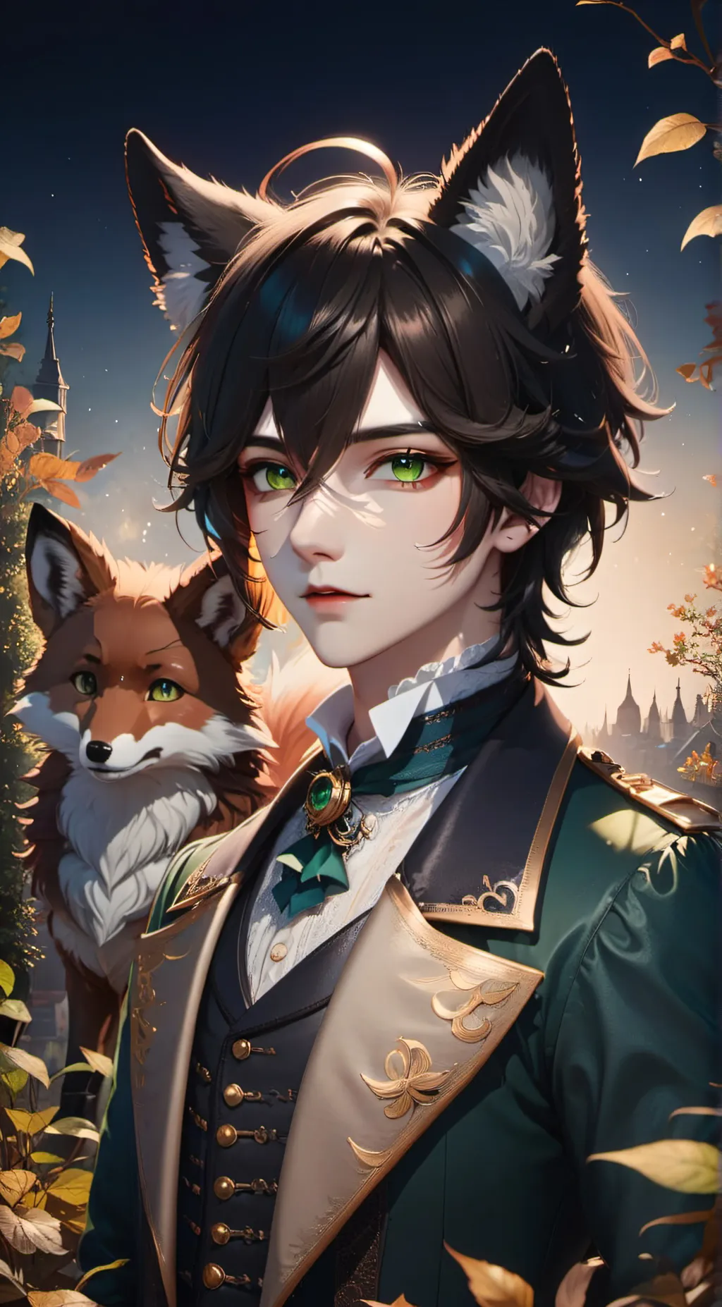 ai character: Kieran background