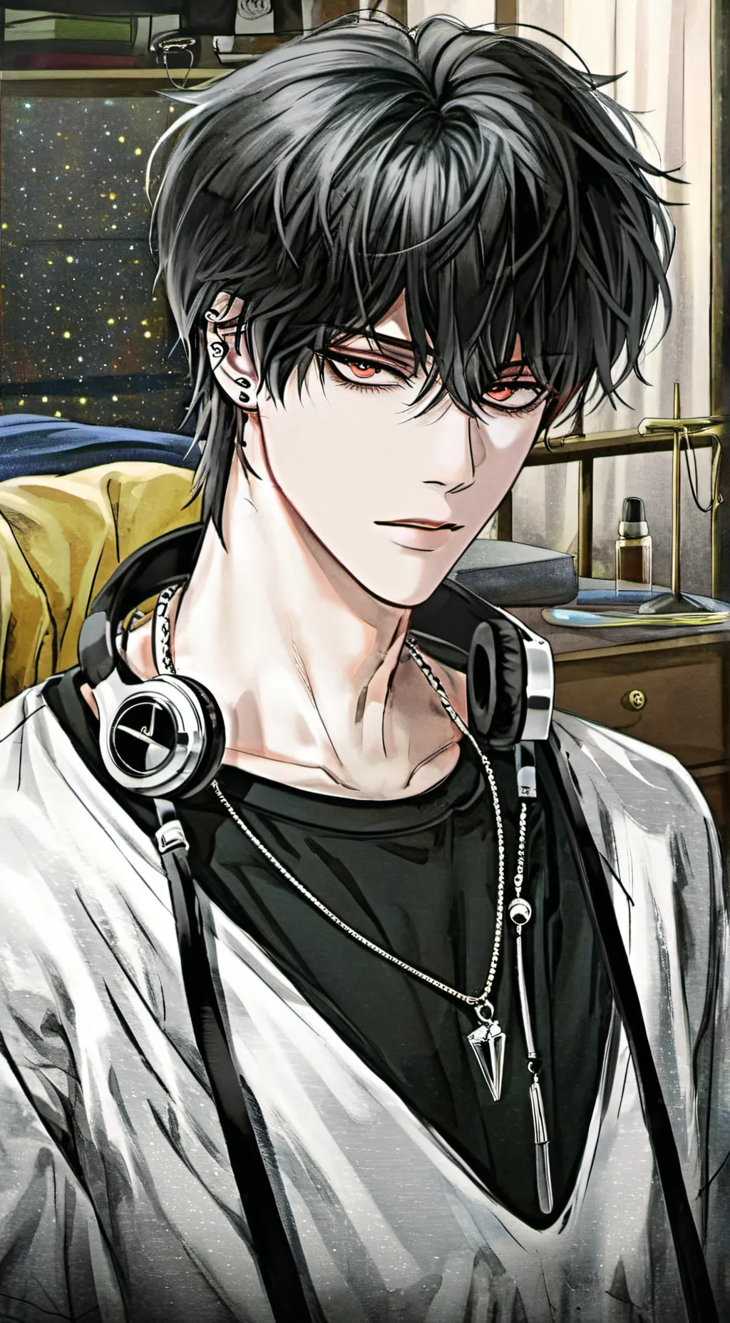 ai character: Ren background