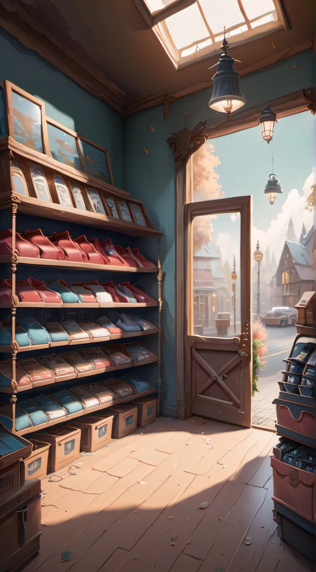 ai character: hashiras at store🏬 background