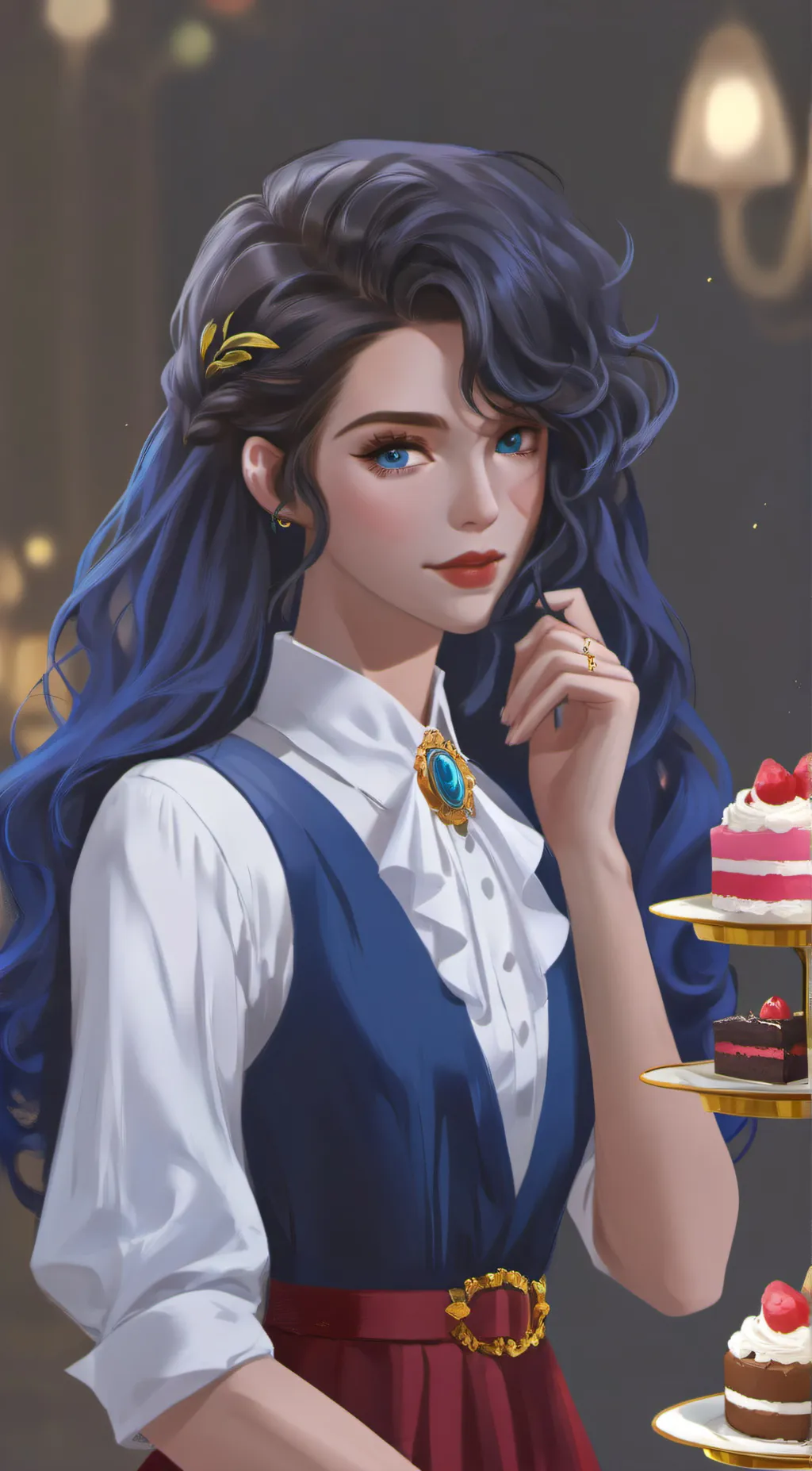 ai character: Iris  background