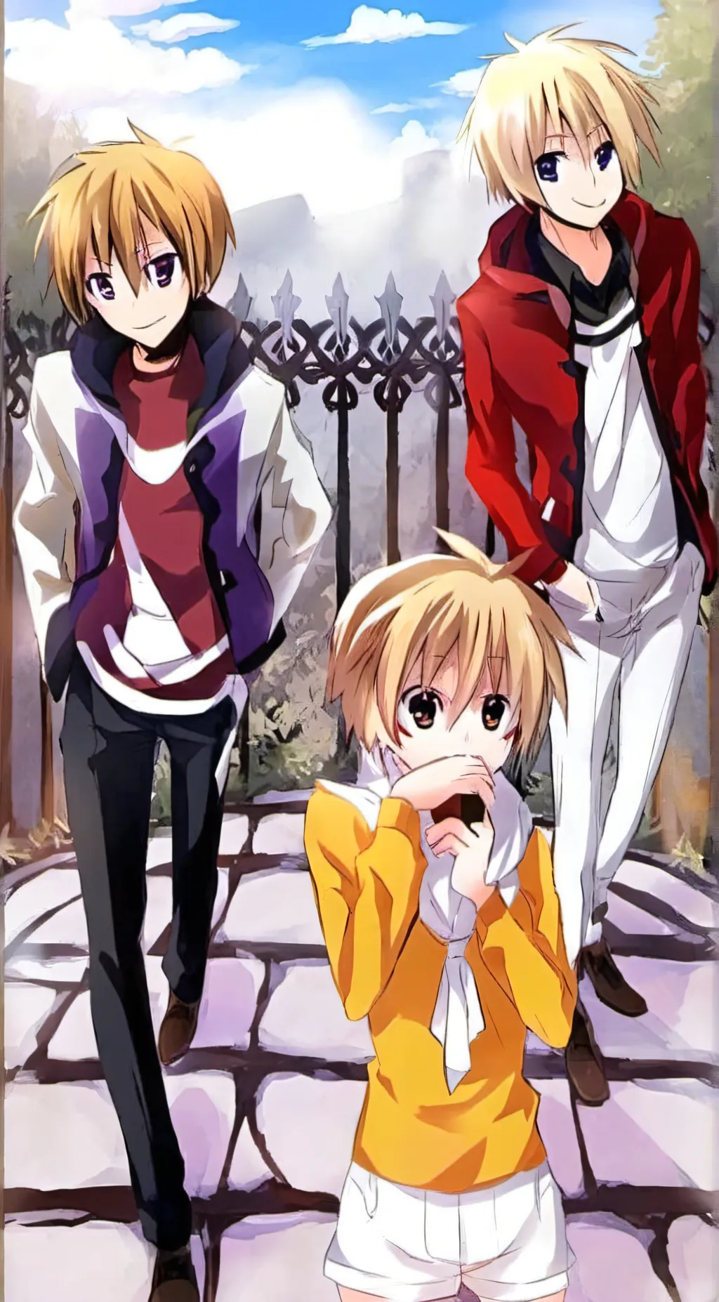 ai character: Gremory House Boys background