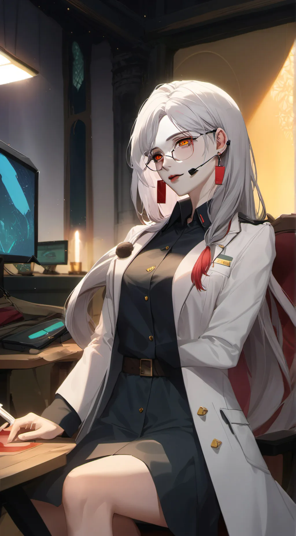 ai character: Victoria background