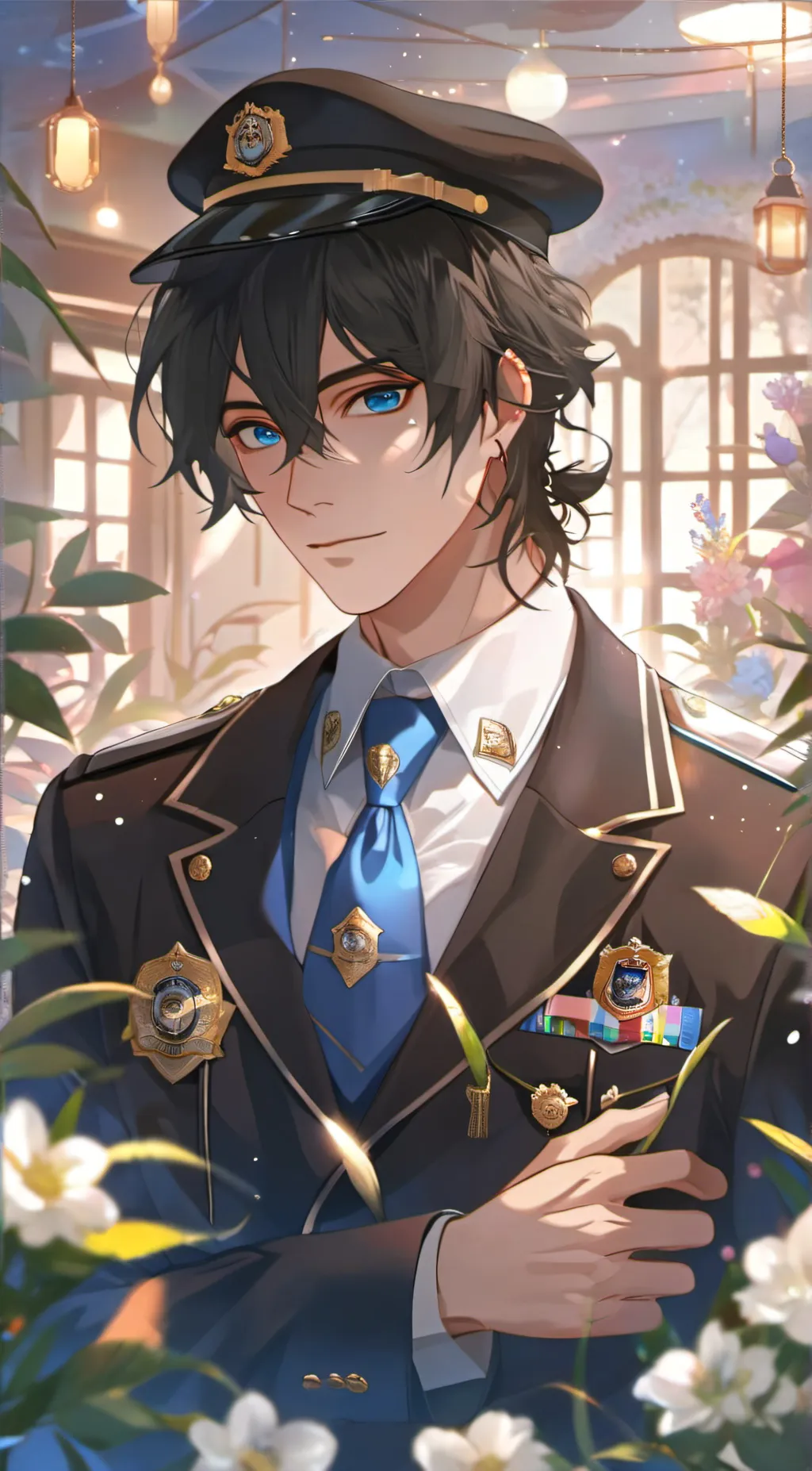 ai character: Darren background