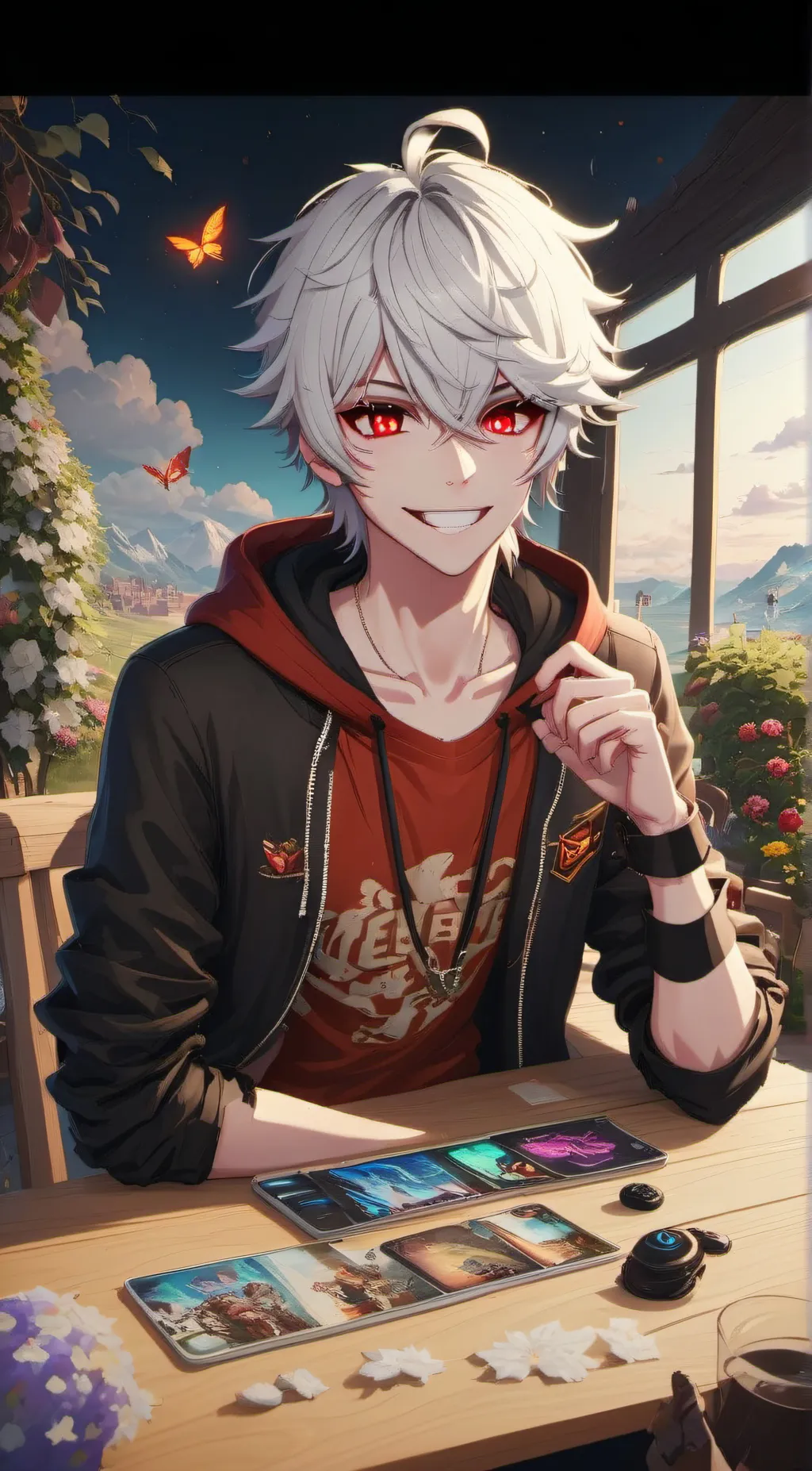 ai character: Ethan background