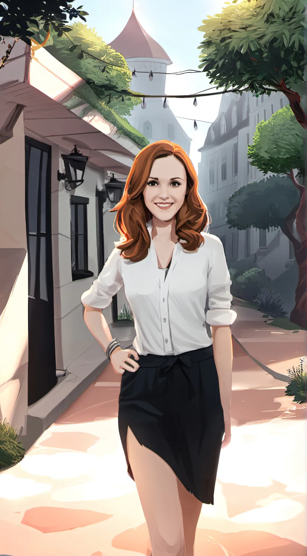 ai character: parents  background