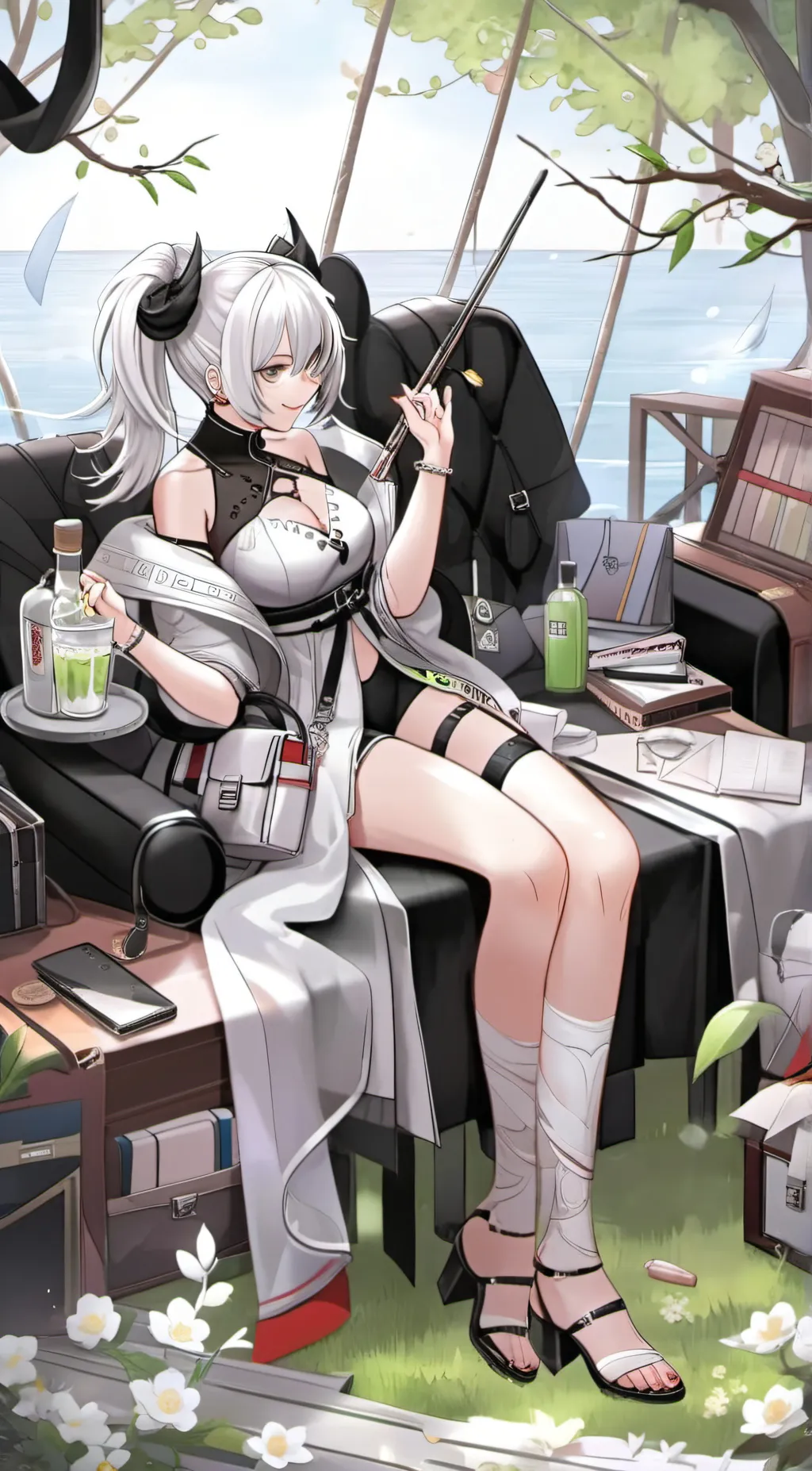 ai character: Sophia background