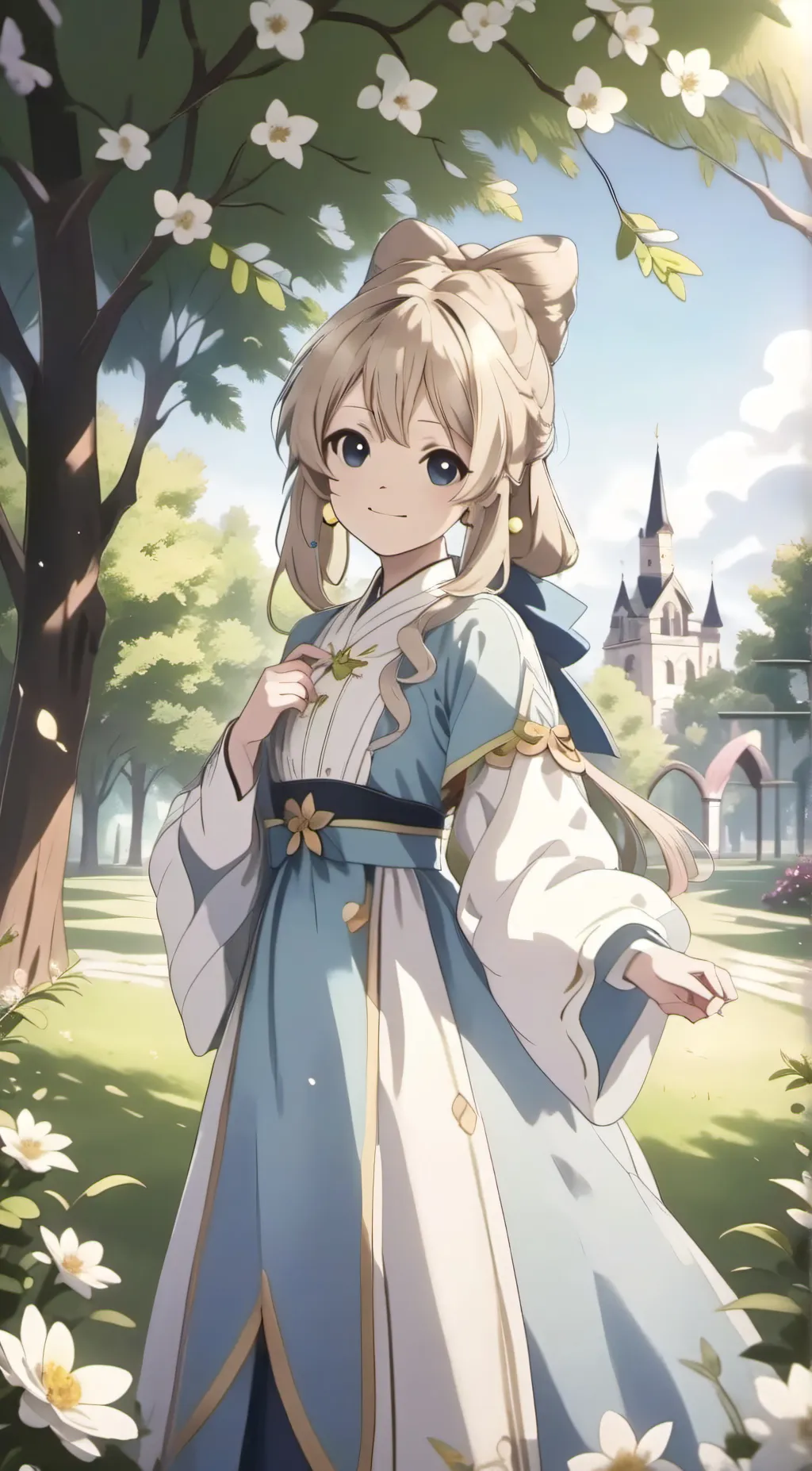 ai character: Cry baby background