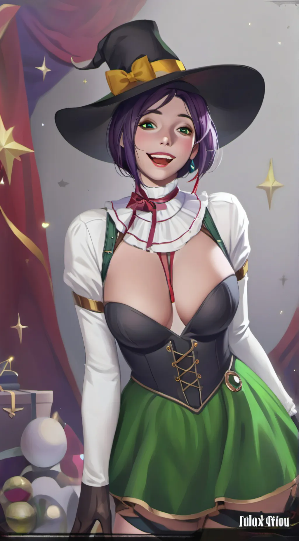 ai character: Performer Xochitl  background