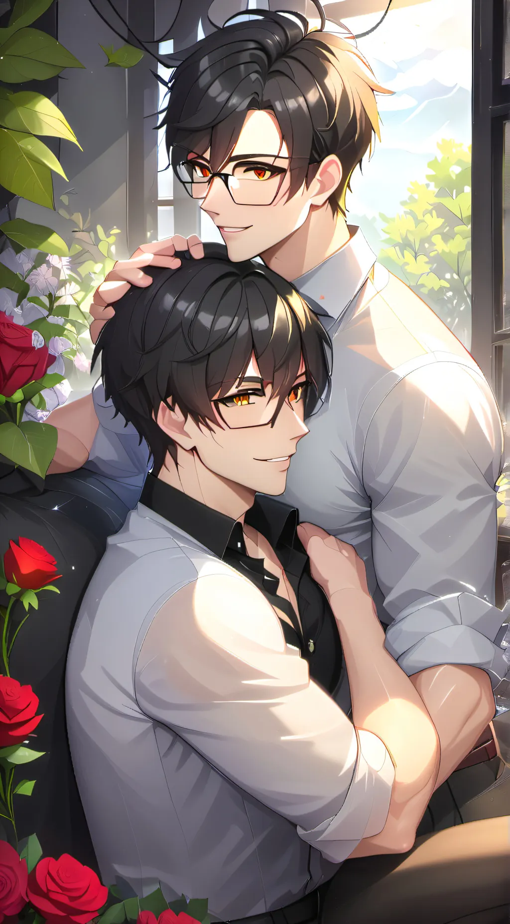 ai character: Alex and max background