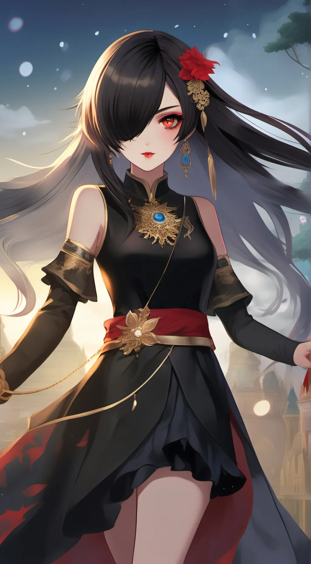 ai character: Ash background