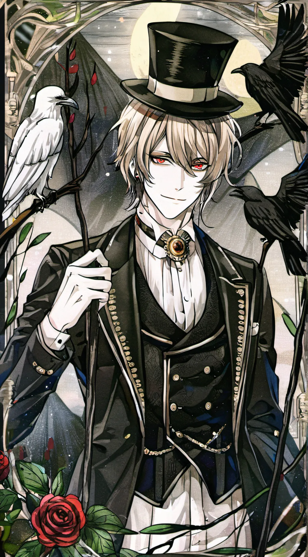 ai character: Vincent background