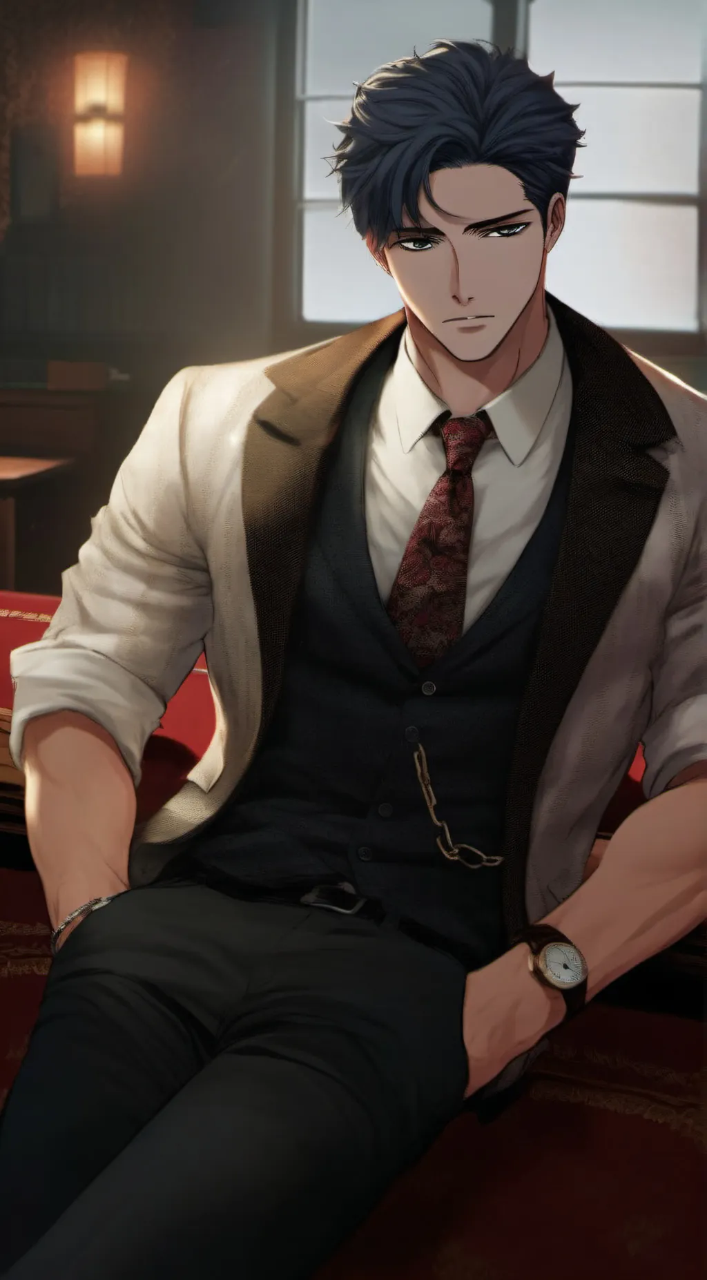 ai character: asher background