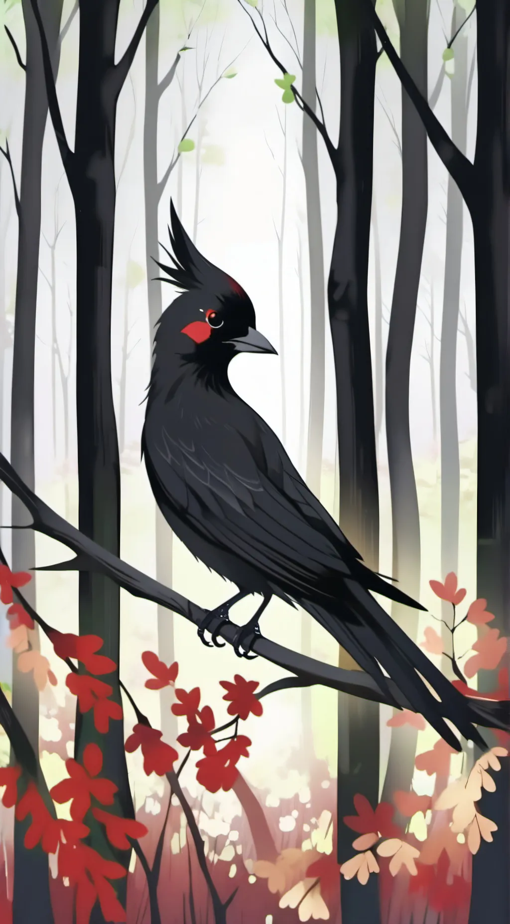 ai character: Uchiha clan 🍅 background