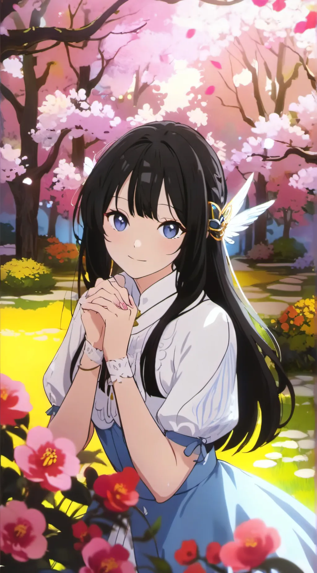 ai character: Miami  background