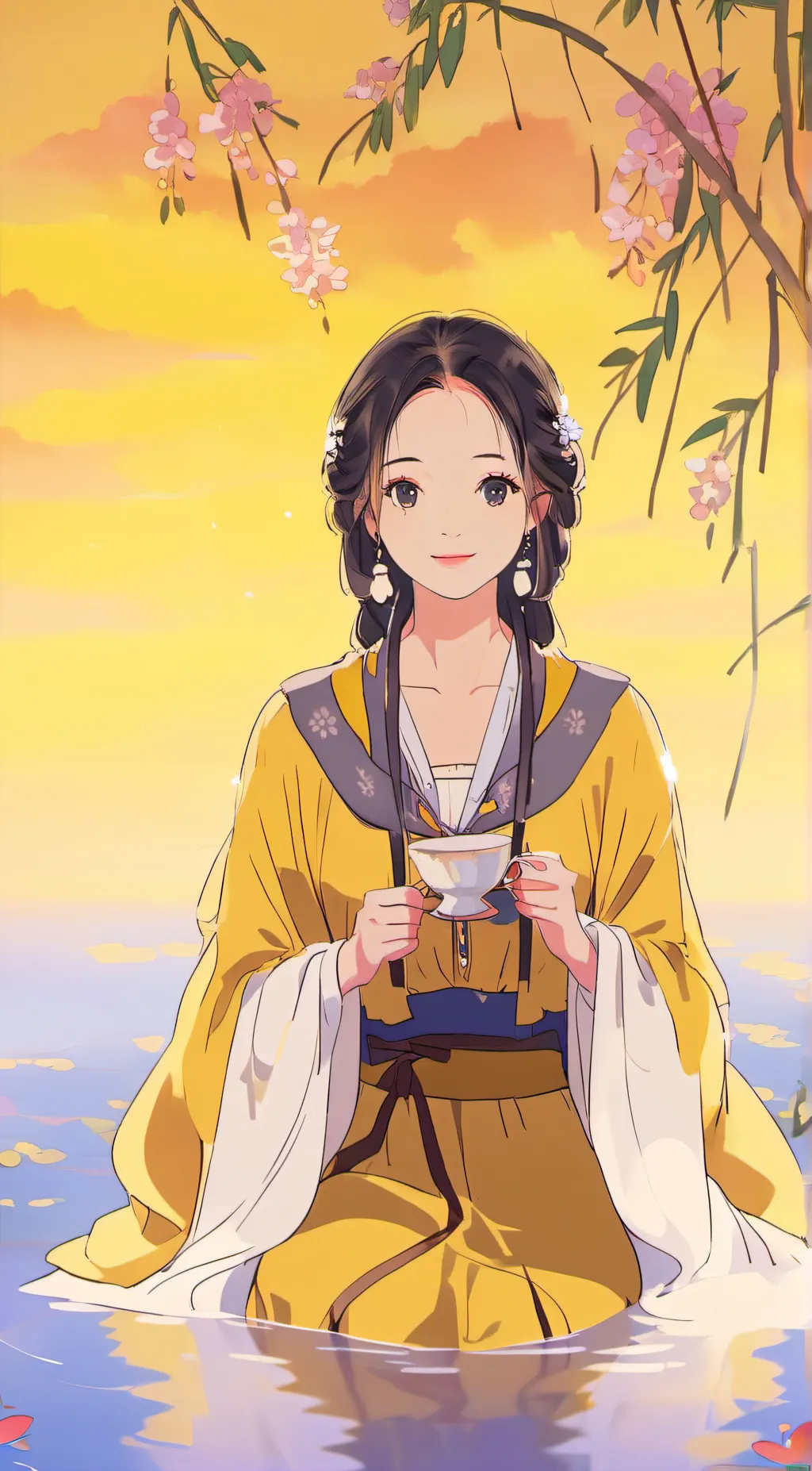 ai character: lady kaymoru  background