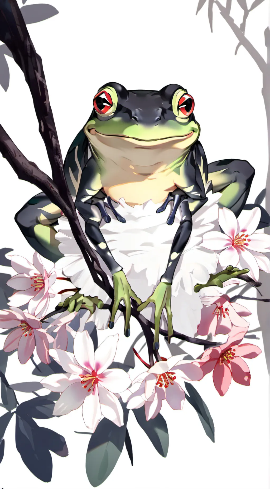 ai character: Frigg background