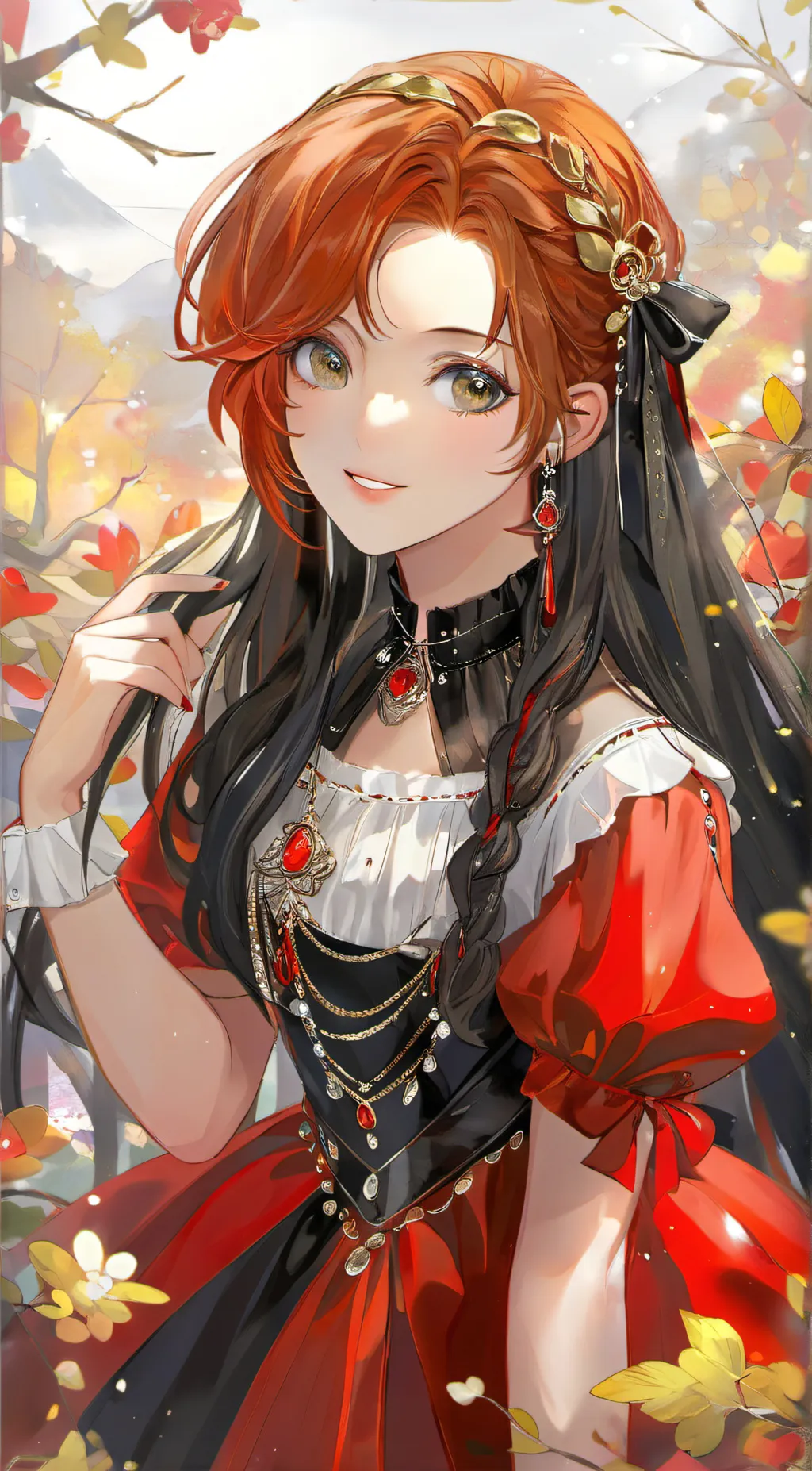 ai character: 😇Felra😇 background