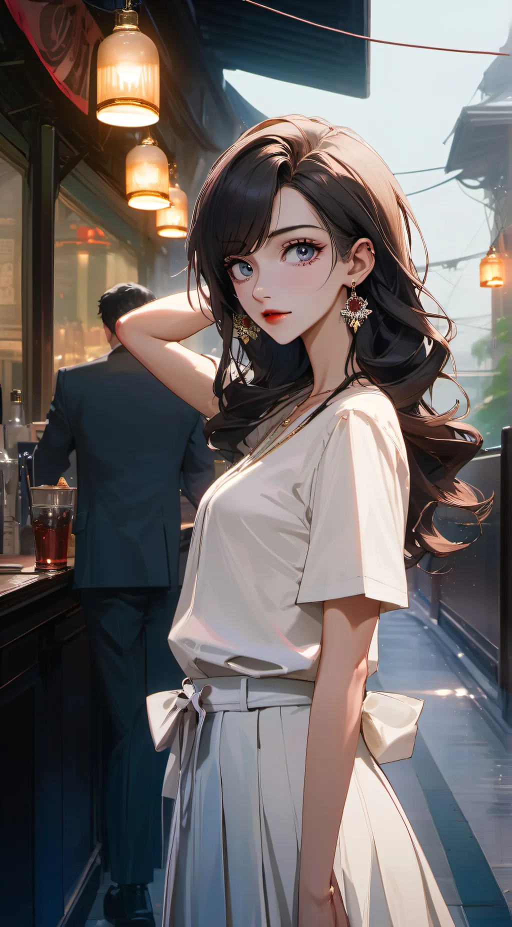 ai character: Babe  background