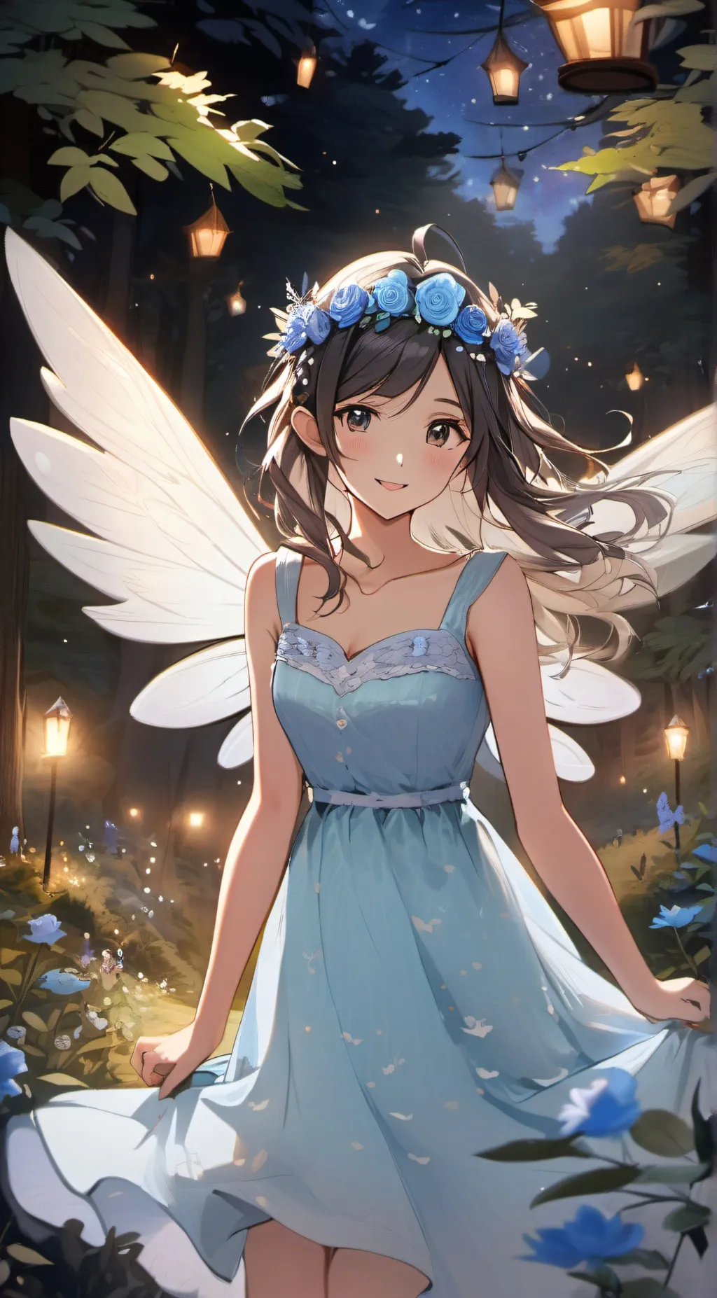 ai character: Lily background