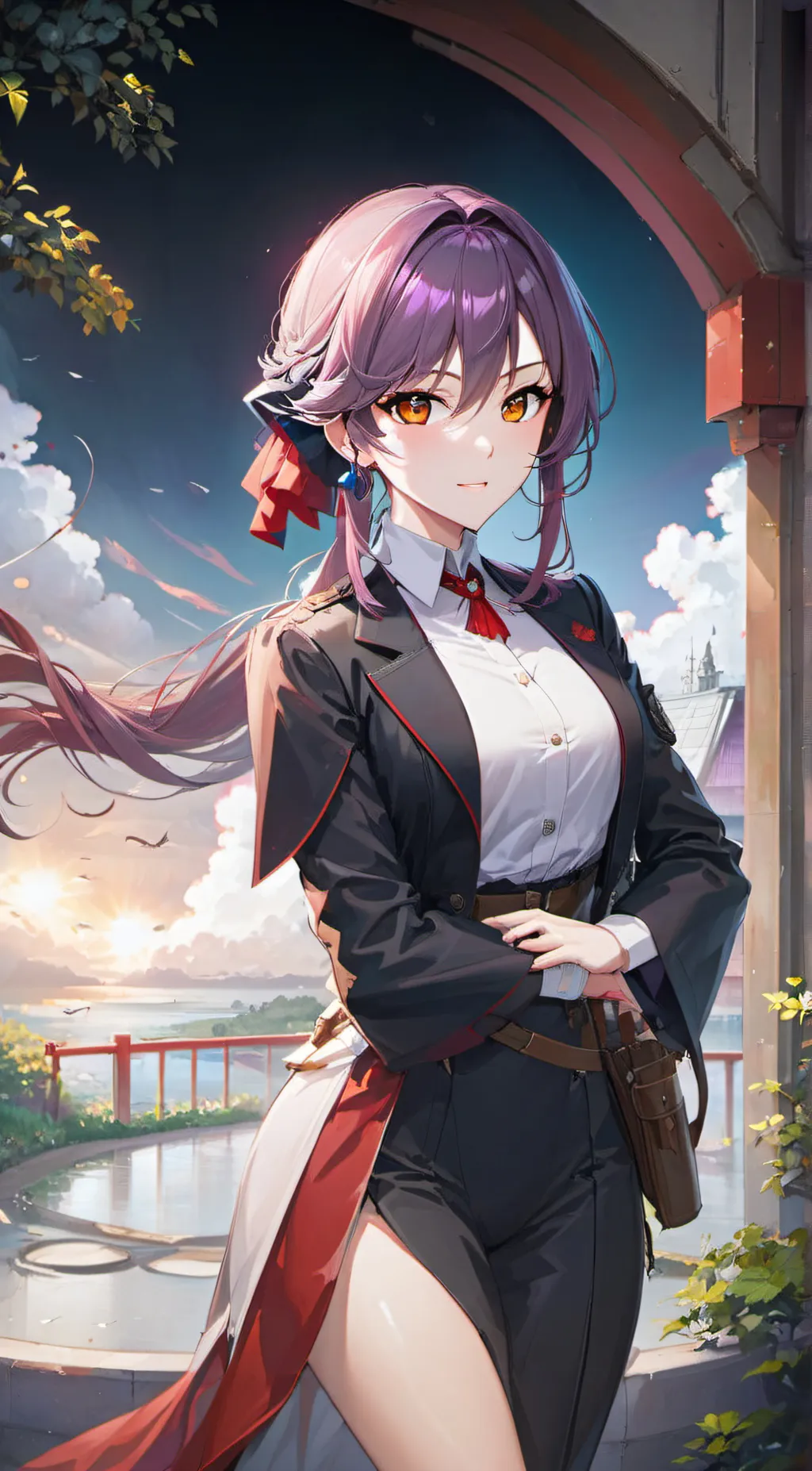 ai character: Angela background
