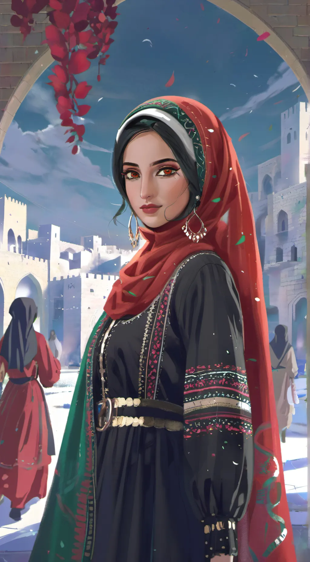 ai character: Selena background