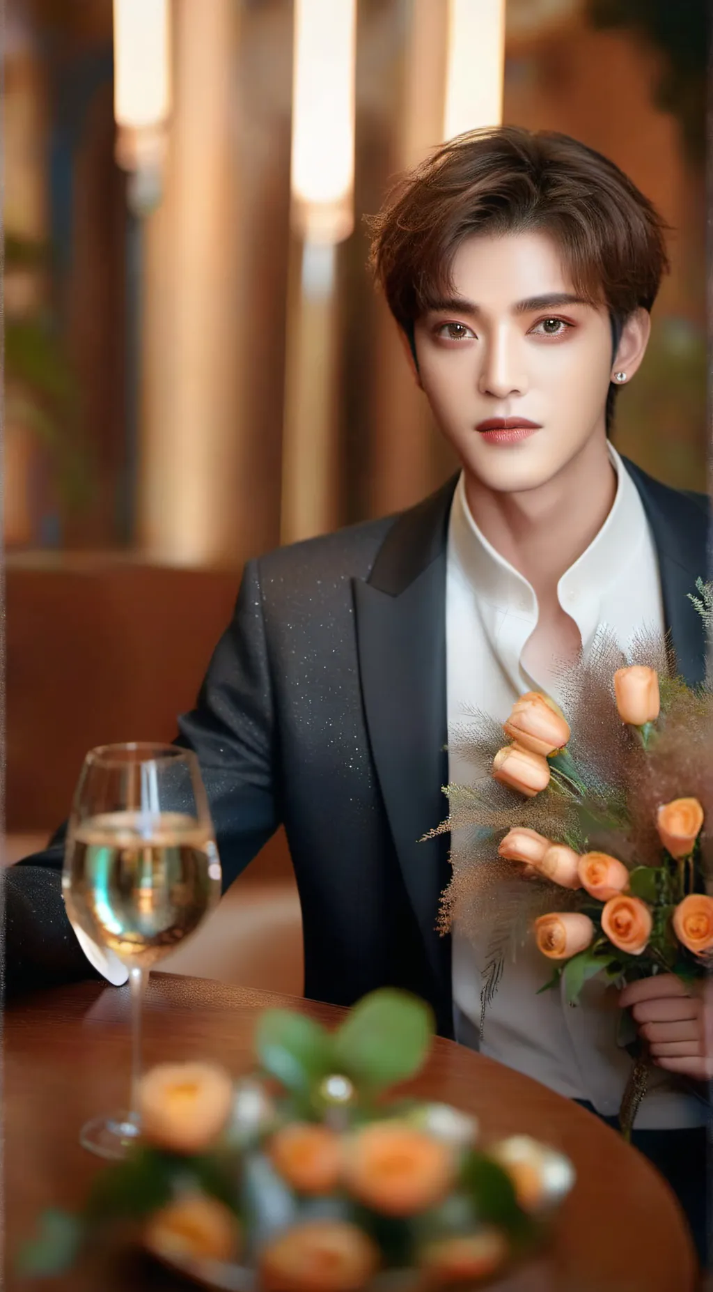 ai character: Emma  background