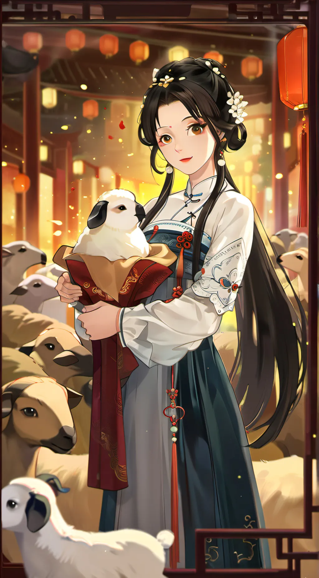 ai character: Lan background