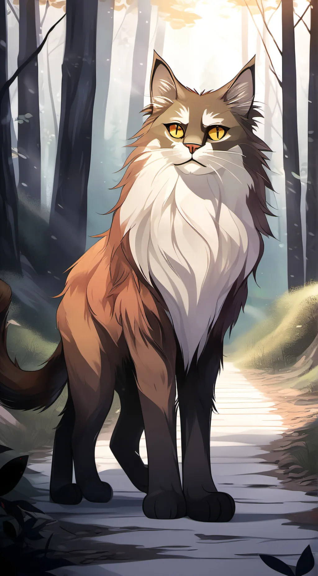 ai character: Hawk'Feather background