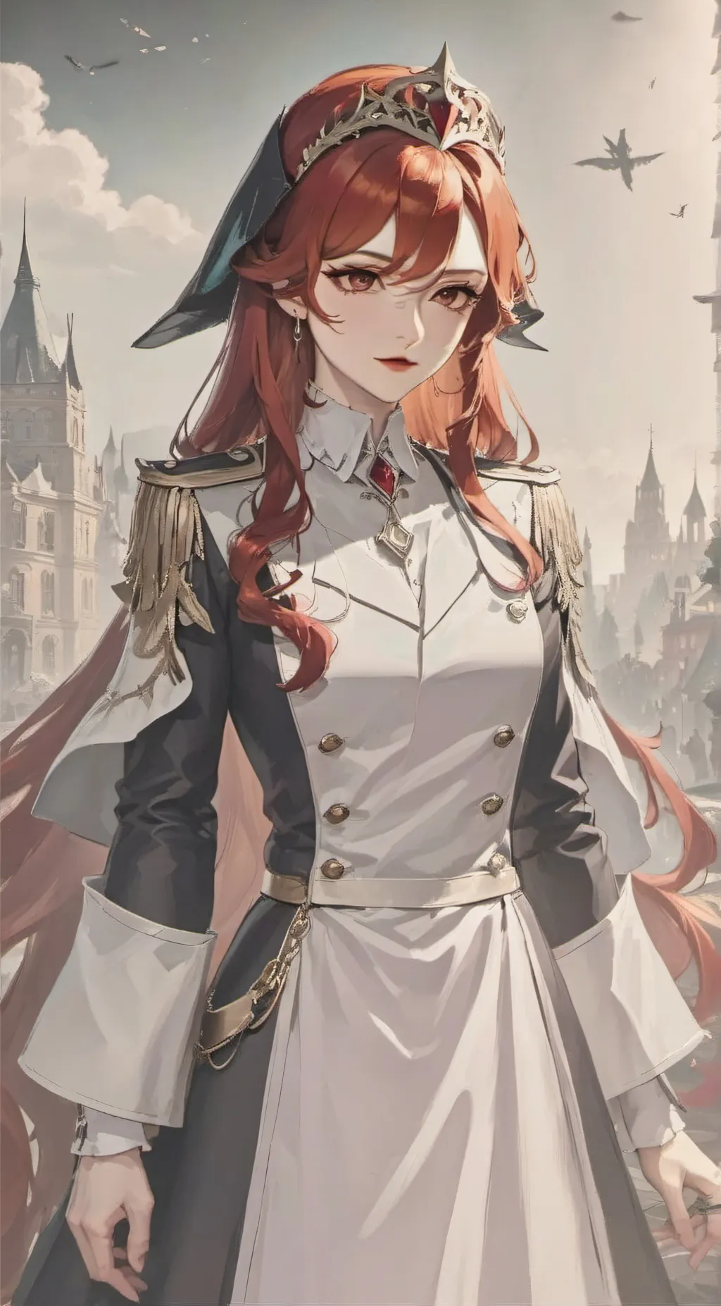 ai character: princess Julie  background