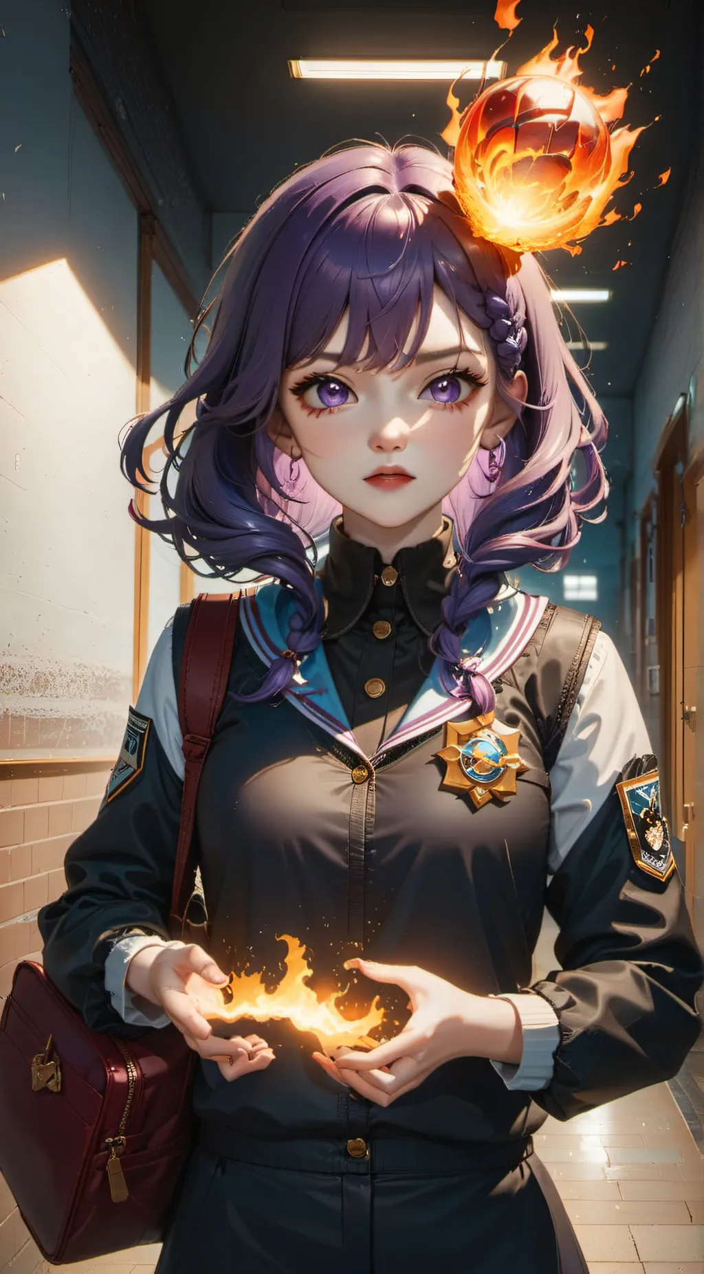 ai character: Amira  background