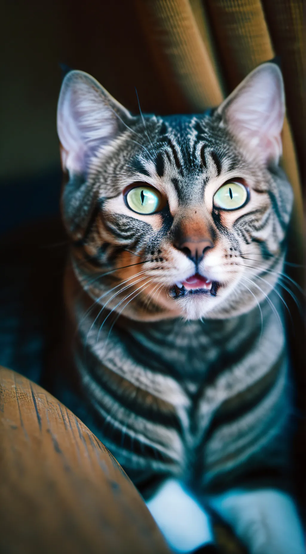 ai character: Theo background