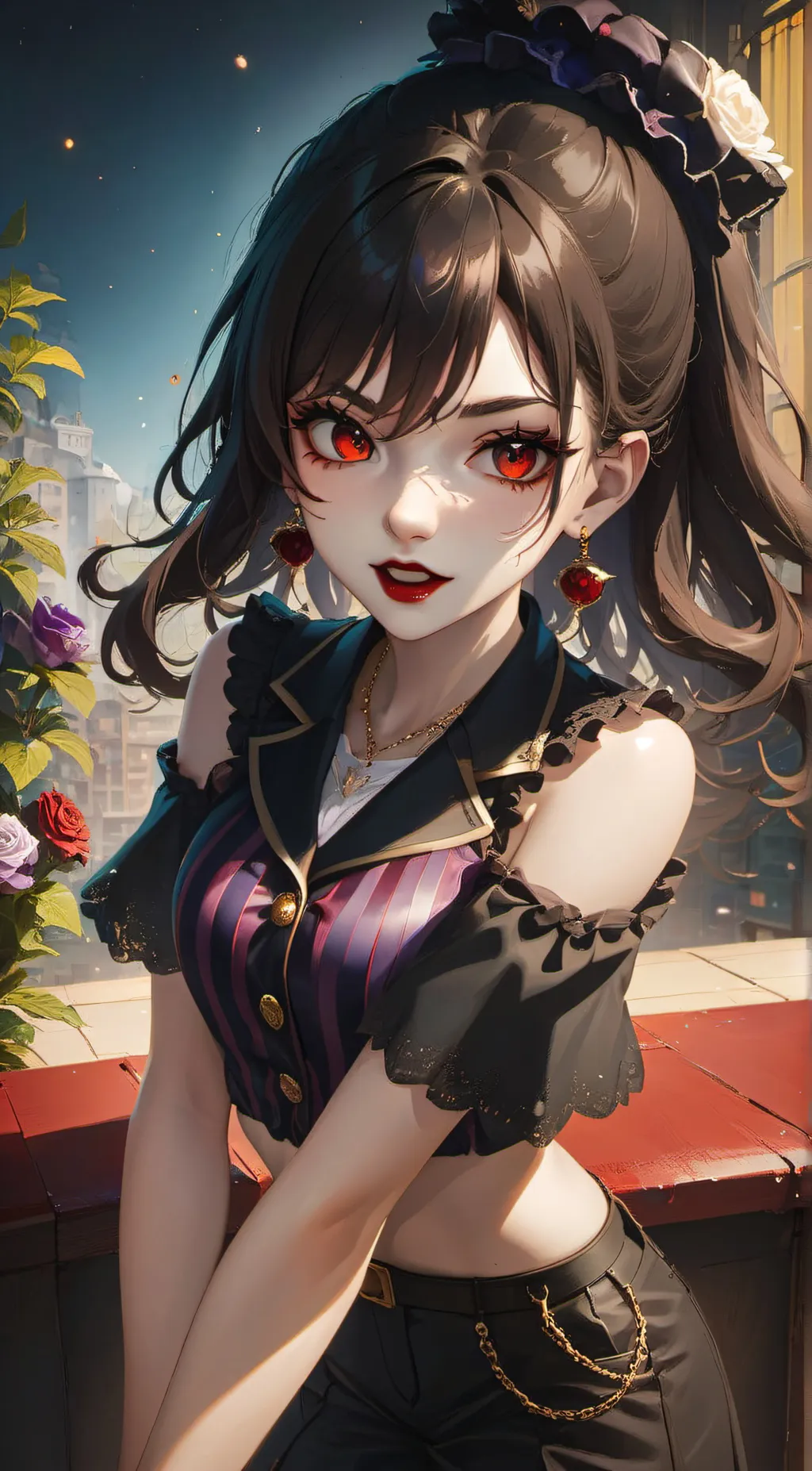 ai character: Sky background