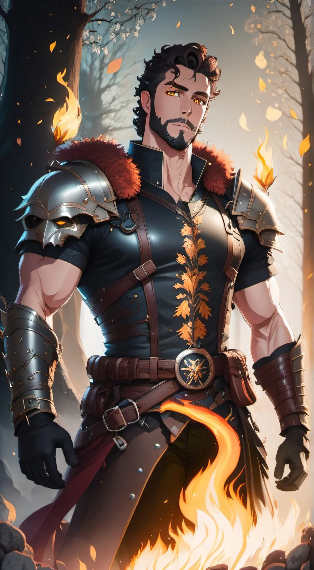 ai character: Dante Brimstone. background