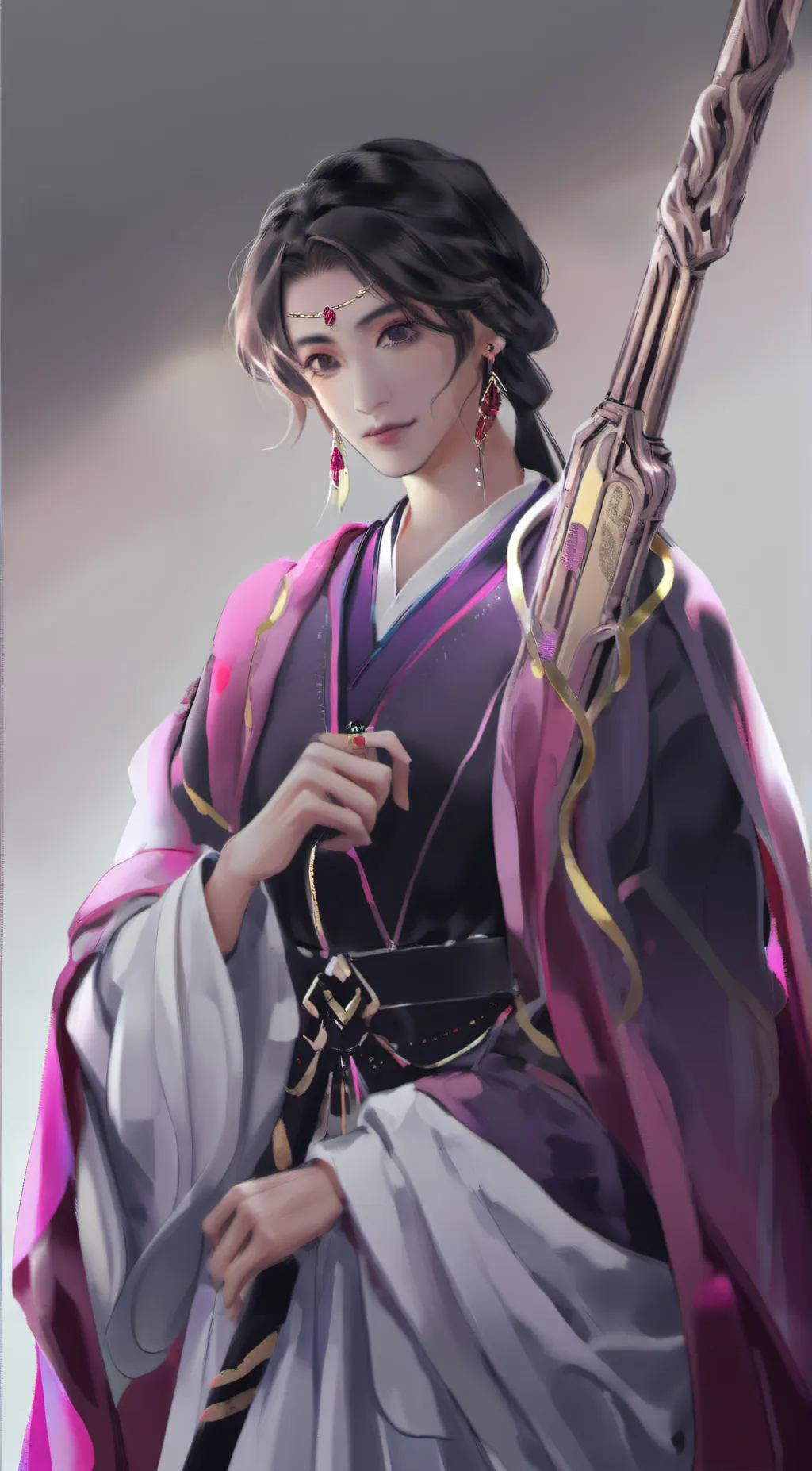 ai character: Lin background