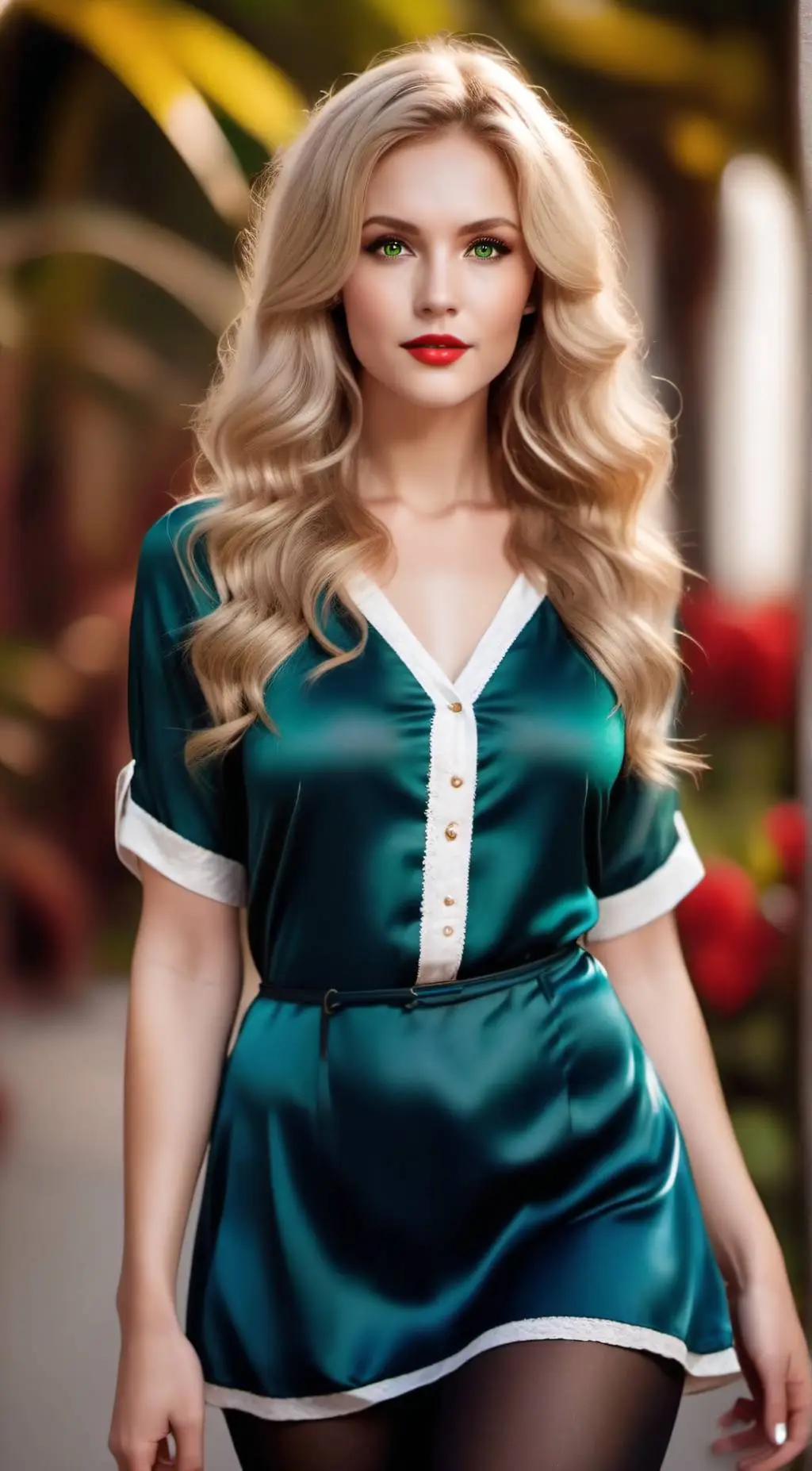 ai character: Lauren  background