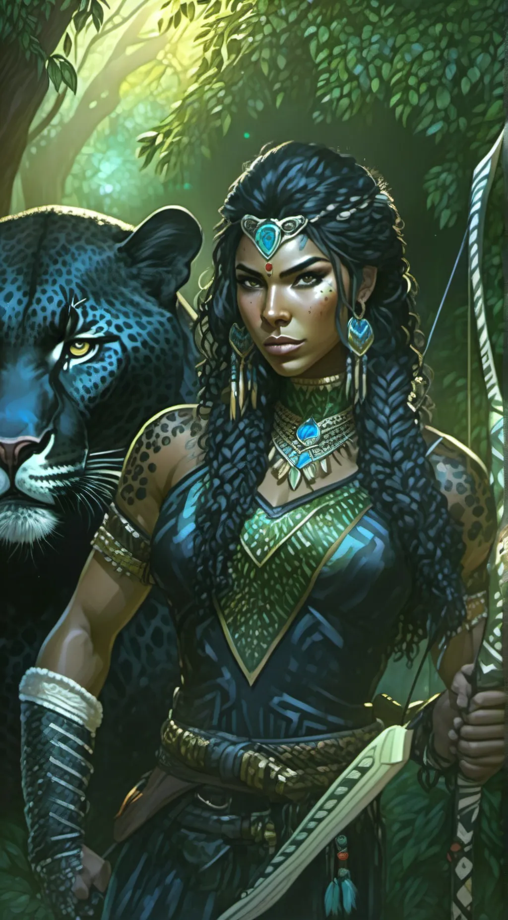 ai character: Zada background