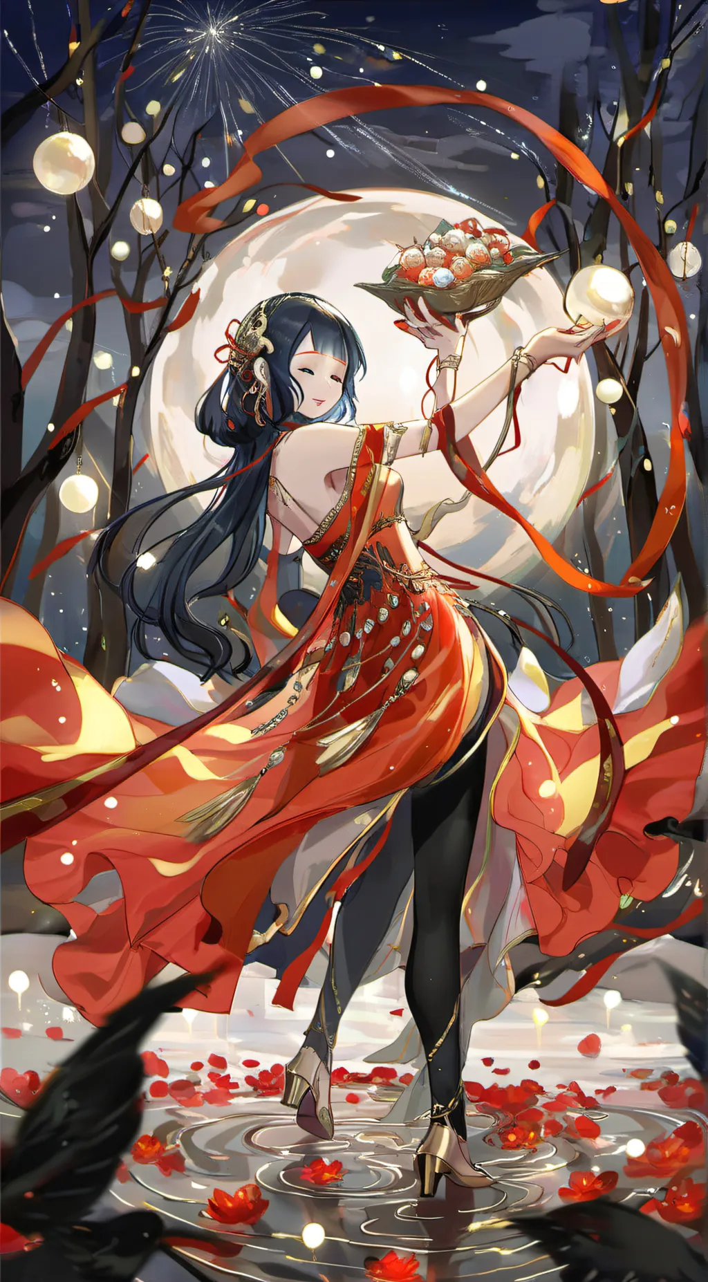 ai character: aura background