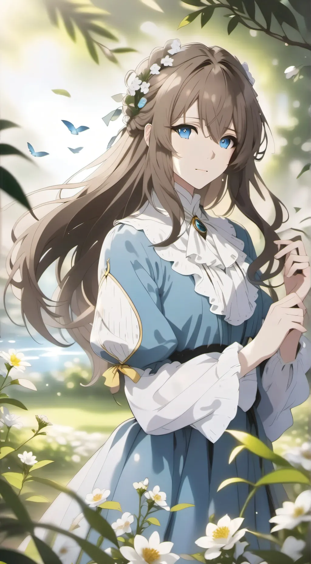 ai character: Ally background