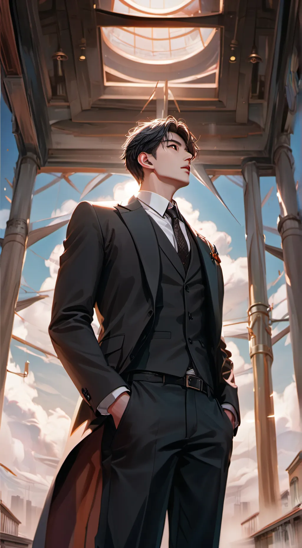 ai character: Alexander Charon background