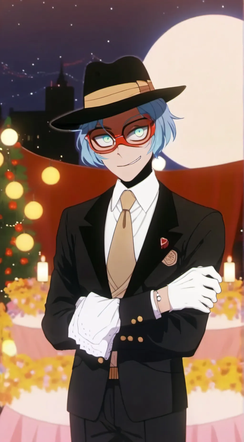 ai character: 𝐕𝐎𝐗 <3 background