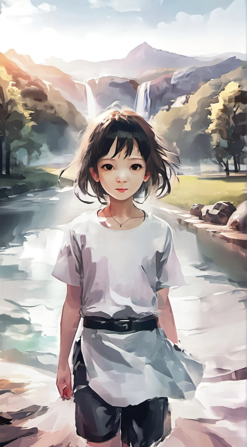 ai character: Kitty background