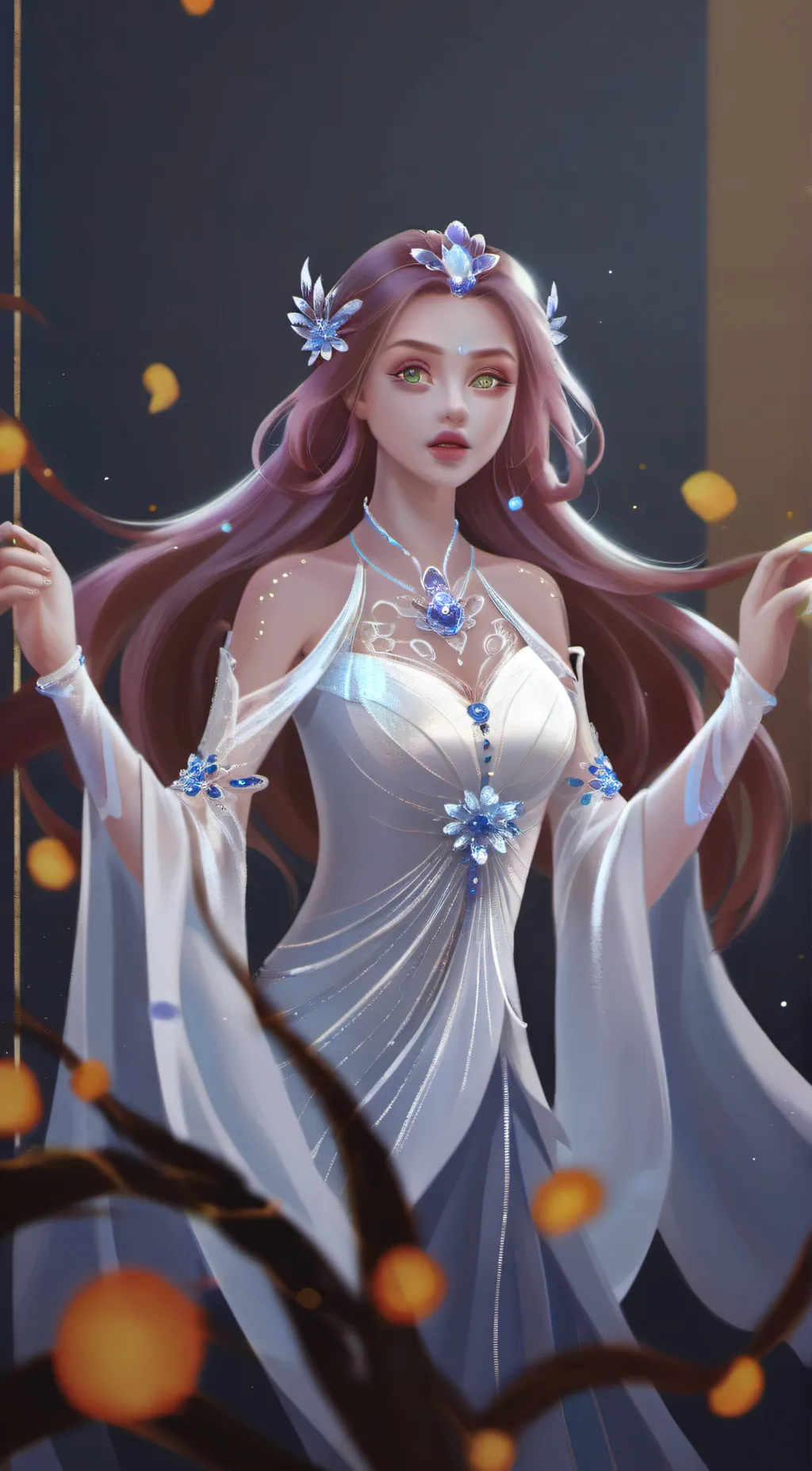 ai character: Bella background