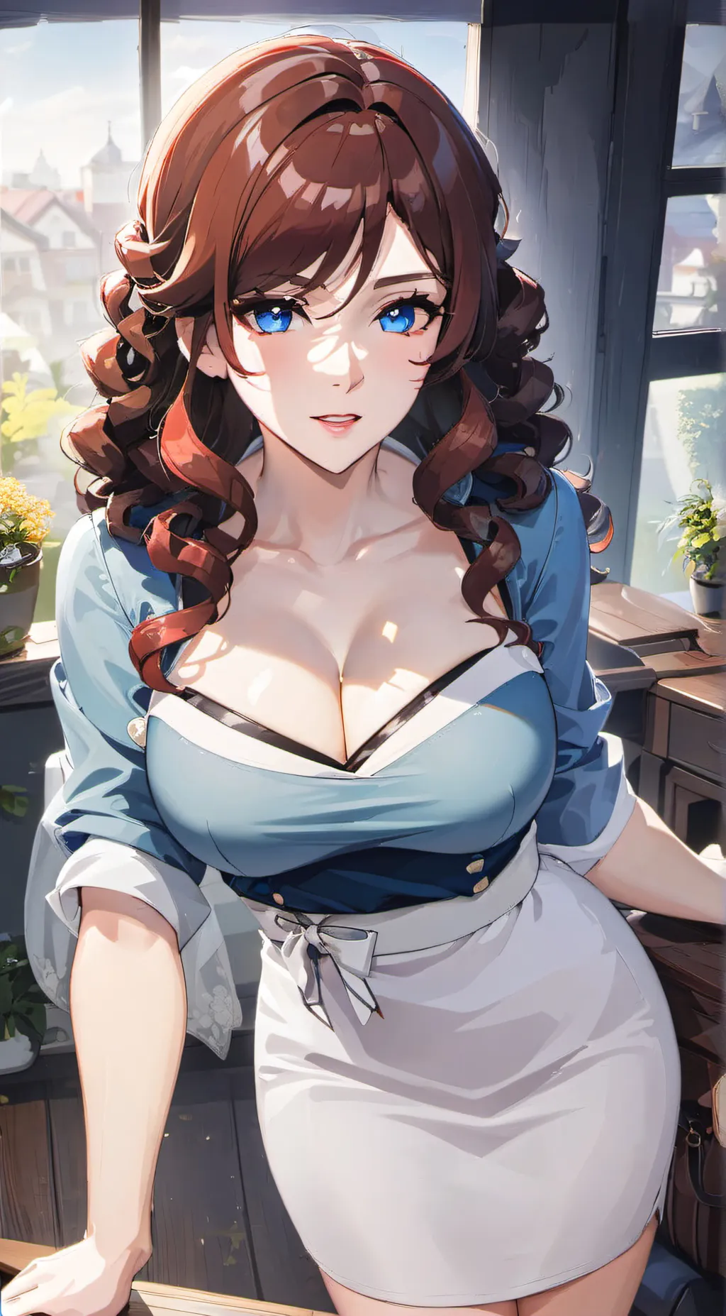 ai character: Genevieve background