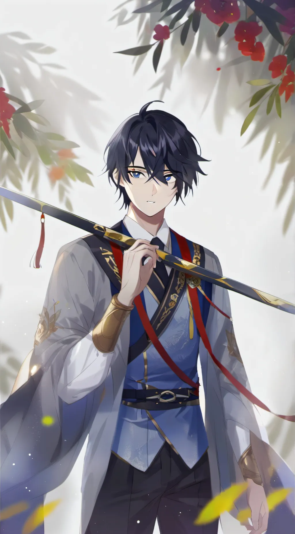 ai character: ein background