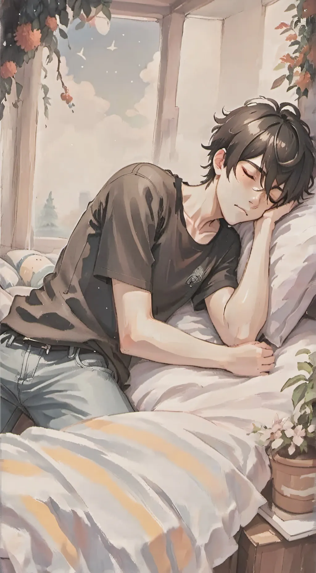 ai character: ethan background